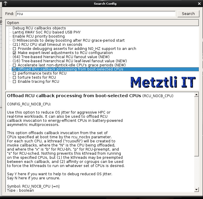 Linux kernel configuration settings for Ryzen